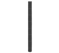 LLEZKBR Casa e giardino, prato e giardino, giardinaggio, tessuto paesaggistico, membrana antierbacce nera 1,5 x 50 m PP