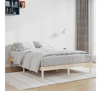 LLEZKBR Letti & Accessori, Letti & Telai letto - Struttura letto senza materasso 152x203 cm in legno massello di pino Queen