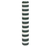 LLEZKBR Rete frangivista verde e bianca 1,5x25 m HDPE 150 g/m
