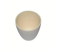 LLF Crogiolo di allumina al 99,3% Al2O3 per analisi dell'ossido di alluminio per laboratorio di laboratorio (100ml)