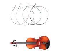 LLGSDLL Corde per violino universali 4/4 (Mi/La/Re/Sol) con anima in acciaio, set completo per 1/2, 1/4, 3/4, 4 strumenti