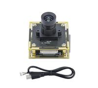 LLHCF 1Set IMX586 Sensore Modulo Della Macchina Fotografica Non Distorsione Manuale Focalizzato 90 Gradi FOV USB2.0 Connessione Grandangolare Computer Webcam