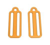 LLHCF 2 pz ARA Immersione Cintura Pesi Fettuccia Keeper Fermo Antiperso Slide Fibbie Tappi Slider Per Sott'acqua Fettuccia Cinghia Slide Tappi