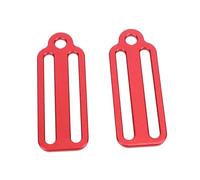 LLHCF 2 pz ARA Immersione Cintura Pesi Fettuccia Keeper Fermo Antiperso Slide Fibbie Tappi Slider Per Sott'acqua Fettuccia Cinghia Slide Tappi
