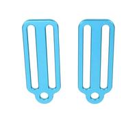 LLHCF 2 pz ARA Immersione Cintura Pesi Fettuccia Keeper Fermo Antiperso Slide Fibbie Tappi Slider Per Sott'acqua Fettuccia Cinghia Slide Tappi