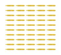 LLHCF 50 pennarelli acrilici con punta sostituibile, tratto largo 4,5 mm, punta di ricambio per pittura artistica, colorazione, disegno, punte di ricarica acriliche