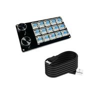 LLHCF 9Key/10Key/12Key/15Key Meccanica Macro Tastiera Con Personalizza Manopola Hot Swappable Interruttori Per Giocatori E Programmatori