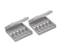 LLHCF Accessori da pesca Separatore Esche per calamari Multi Scomparto Scatola per esche da pesca Portatile Gamberetti Custodia di immagazzinaggio Regolabile Squid Organizzatori