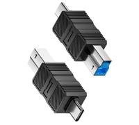 LLHCF Adattatore per porta stampante USB 3.0 / tipo C Extender 5Gbps per trasmissione dati affidabile tra elettronica velocità stabile adattatore USB B