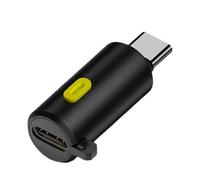 LLHCF Adattatore USB C ad alta potenza da 240 W, trasferimento dati da 80 Gbps, con display digitale, pulsante di commutazione compatibile per adattatore di alimentazione Thunderbolt4