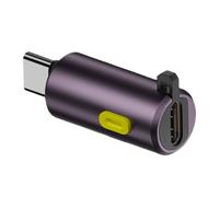 LLHCF Adattatore USB C ad alta potenza da 240 W, trasferimento dati da 80 Gbps, con display digitale, pulsante di commutazione compatibile per adattatore di alimentazione Thunderbolt4