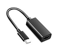 LLHCF Adattatore USB Tipo C compatibile con HDTV Display in alluminio 4Kx2K Proiettori di trasferimento dati ad alta velocità Visualizza presentazioni Adattatore compatibile con USB HDMI