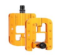 LLHCF Biciclette Pedali Pieghevole Sostituzione Mountain Bike Pedali Antiscivolo Lega di Alluminio Biciclette Pedali Accessori Ciclismo Largo Piatto Ciclismo Pedali pieghevoli
