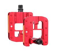 LLHCF Biciclette Pedali Pieghevole Sostituzione Mountain Bike Pedali Antiscivolo Lega di Alluminio Biciclette Pedali Accessori Ciclismo Largo Piatto Ciclismo Pedali pieghevoli