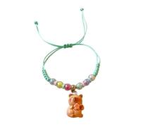 LLHCF Braccialetto unico del cavo tessuto accessorio elegante di Capibara della resina per l'individualità e l'espressione creativa