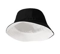 LLHCF Cappello alla pescatora reversibile per coppie, design semplice, traspirante, per il tempo libero, occasioni e viaggi, spiaggia, coppia alla moda, bianco, Taglia unica