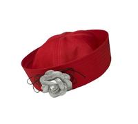 LLHCF Cappello da capitano rosa 3D costume per donne adolescenti per marinai abbigliamento da festa ragazza costume cosplay