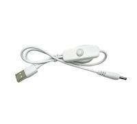 LLHCF Cavo USB Maschio A DC-switch DC3.5x1.35 LED Dimmer Interfaccia USB Cavo di Prolunga Linea di Alimentazione Con Interruttore On Off