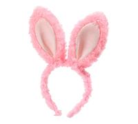 LLHCF Cerchietto per capelli a forma di orecchie di capodanno, per adulti e adolescenti, in peluche, per trucco in diretta, cosplay, feste