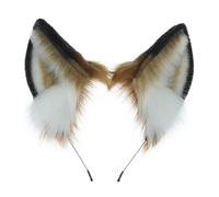 LLHCF Cerchietto per capelli a forma di orecchio, per festival musicali, anime, per adulti, in peluche, per carnevale, cosplay, puntelli unisex