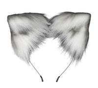 LLHCF Cerchietto per capelli a forma di orecchio, per festival musicali, anime, per adulti, in peluche, per carnevale, cosplay, puntelli unisex