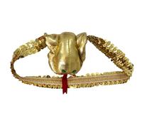 LLHCF Cerchietto per capelli color oro, stile egiziano, con serpente, per cosplay, regina d'Egitto, per cosplay