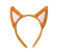 LLHCF Cerchietto per capelli in peluche per adulti e adolescenti, carnevale, volpi, cane, a forma di orecchio, trucco, musica, festival, cosplay, feste