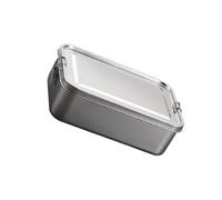 LLHCF Contenitore multiuso in metallo Bentos con capacità alternativa, contenitore per alimenti a prova di perdite, per panini, snack e frutta