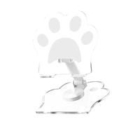 LLHCF Desktop Gatti Artigli Supporto Del Telefono Con Cariche Slot di Accesso Rotabile Disegni Forte Acrilico Gatti Paws Holder Per La Casa Portatile Desktop Mount