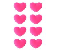 LLHCF Dimagrante a forma di cuore ammortizzante in silicone ammortizzante riduce le vibrazioni e migliora la presa, in morbido silicone, controllo delle vibrazioni