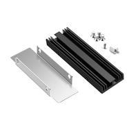 LLHCF Disco rigido NVMe Dissipatore di Calore Alluminio 2280 Solido Disco Rigido Dissipatore Guarnizioni Con Silicone Pad Termico Accessorio PC Alta Conducibilità Termica