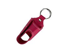 LLHCF Elegante custodia per inalatore in pelle PU con fibbia in metallo, supporto portatile per spruzzatore per un facile fissaggio a borse, cinture o chiavi, custodia per inalatore per uso quotidiano