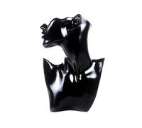 LLHCF Espositore per gioielli in resina, espositore per orecchini, anelli, manichino, busto e mano, adatto per uso al dettaglio collana modello a mano