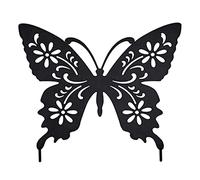 LLHCF Farfalle Yard Garden Plies Con Statue Hollow Out Animale A Forma Di Scultura Decorazione Per Casa Cortile