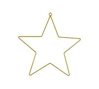 LLHCF Ferro Battuto Stelle di Metallo Stelle Filo Corona Telaio Anelli Del Cerchio Per Acchiappasogni Fatto A Mano Forniture Regalo di Capodanno Anelli di