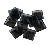 LLHCF Keycaps neri traslucidi per tastiere G813 G815 G913 con tocco comodo e facile dell'installazione ABS keycaps meccanici