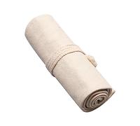 LLHCF Matite colorate per la custodia Wrap Roll Holder per Artista Adulto Colorazione Portatile Canvas Storage Curtain 12/36/72 Ho, 36 fori