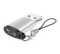 LLHCF Metallo USB Ctype Femmina A USB3.0 Maschio Adattatori 5Gbps Convertitori di Dati Adattatori di Ricarica Per Telefono Laptop USB A C Adapter