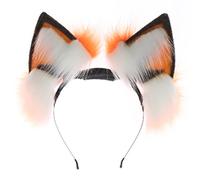 LLHCF Orecchio di animale Cerchietto elettrico Orecchio Peluche Fascia Anime Costume Puntelli Copricapo Coda Gioco di ruolo Accessori in maschera
