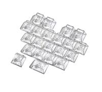 LLHCF Portable Love Not Carveds 21 Tasti Trasparente Retroilluminato Keycap Set Profilo Originale per Travel Coding Original Altezza Keycaps