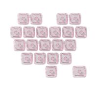 LLHCF Portatile 21 Love Not Carveds Trasparenti Keycaps PC Retroilluminato MAO Profilo Per La Digitazione Notte Studenti di Codifica MAO Altezza Keycaps