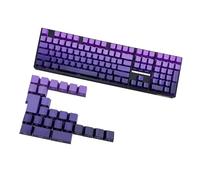 LLHCF Purplee Gradients Keycaps 134Keys Double Shot Side Print Backlit Keyset Dye Sublimazione Ampiamente Per 60 80 61/64/68/75/87