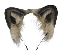 LLHCF Realistico Orecchio Hairband Donna Musica Festival Trucco Fascia Per Mardi Gras Carnevale Cosplay Accessori Per Capelli