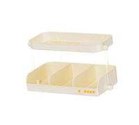 LLHCF Scaffale per tazze da caffè a 2 ripiani, organizer da bancone, supporto multifunzionale per uso commerciale e spezie