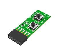 LLHCF Scheda di prova delle schede madri del computer con 2x5 Pin ResetPower interruttori per una facile connessione