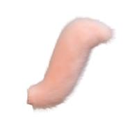 LLHCF Set di fasce per capelli leggere con orecchie di gatto, ideale per convegni cosplay ed eventi a tema, coda lunga e shaggy