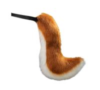 LLHCF Set di fasce per capelli leggere con orecchie di gatto, ideale per convegni cosplay ed eventi a tema, coda lunga e shaggy