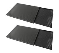 LLHCF Set Pasticcini da Boccone in Alluminio Premium 2 Telai Stabile Impediscono Deformare I Progetti Cottura Ripetuti Facili Versi