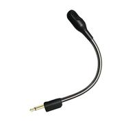 LLHCF Sostituzione del microfono da gioco per cuffie da gioco V2/V2 V2SE 3,5 mm asta microfono con copertura in schiuma microfono per cuffie da gioco