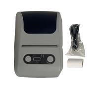 LLHCF Stampante per etichette termiche ad alta velocità Creatore di adesivi portatile per nastri di larghezza 12-57 mm per uso domestico aziendale Creatore di adesivi portatile per piccole imprese
